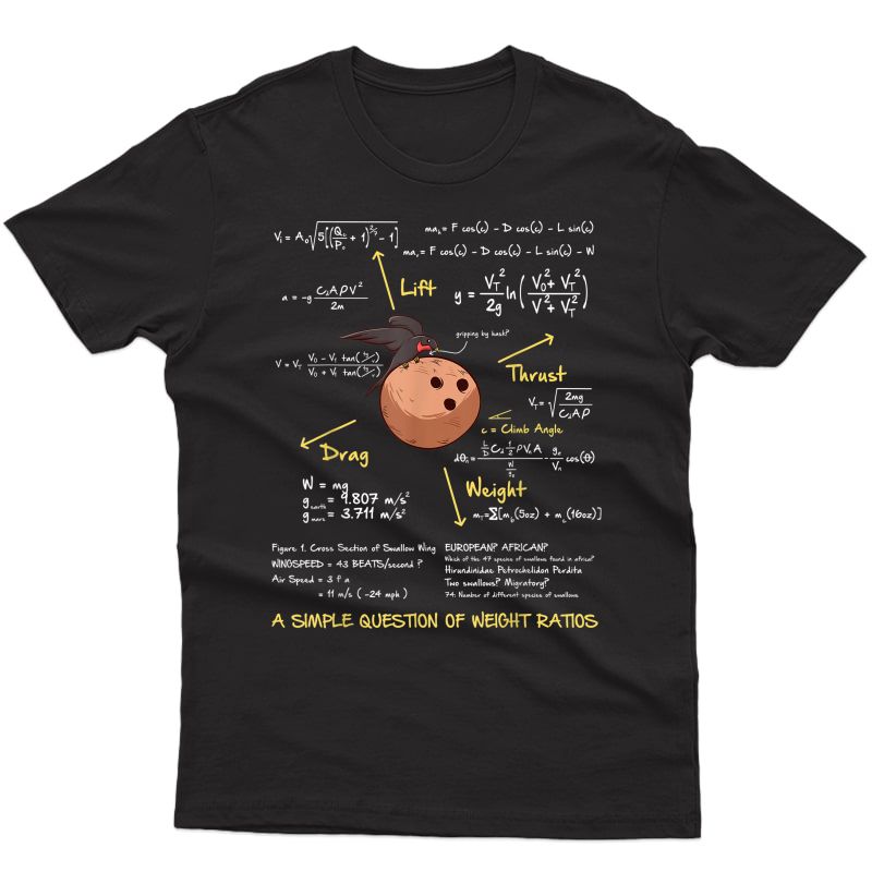 A Simple Question Of Weight Ratios Funny Math T-shirt