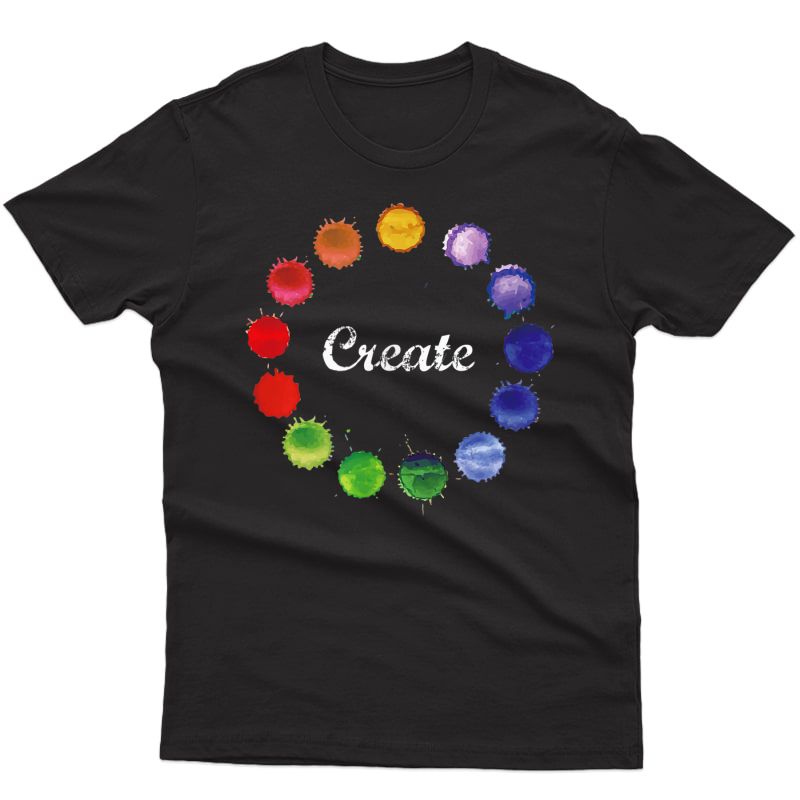 Acrylic Paint Pouring Artist Shirt - Fluid Art Painter Tee