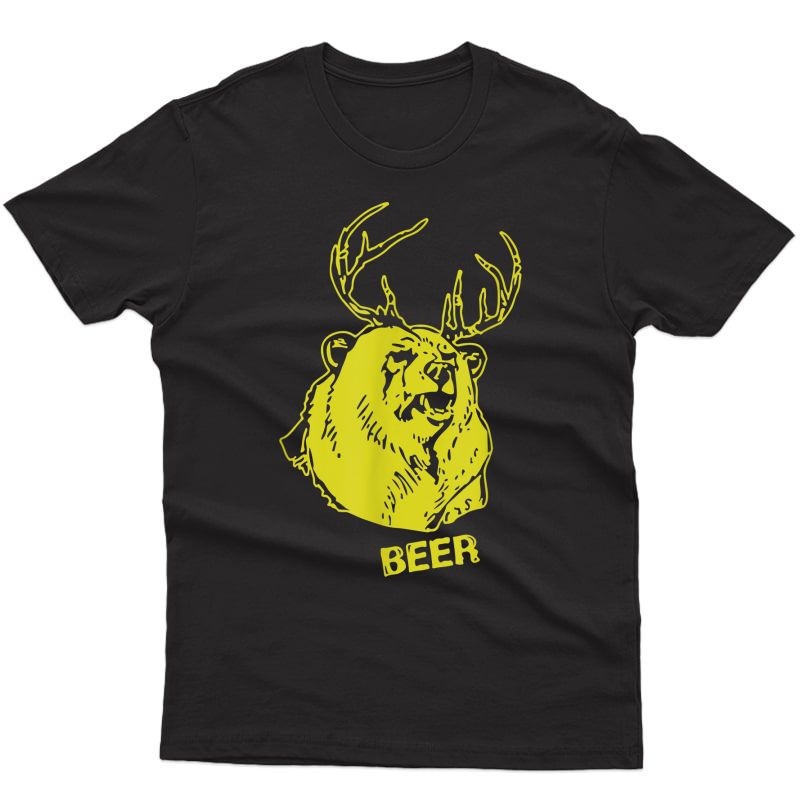 Bear Plus Deer Equals Beer T Shirt