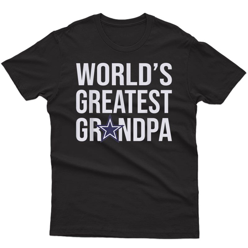 Dallas Fan Cow. Greatest Grandpa Ever T-shirt