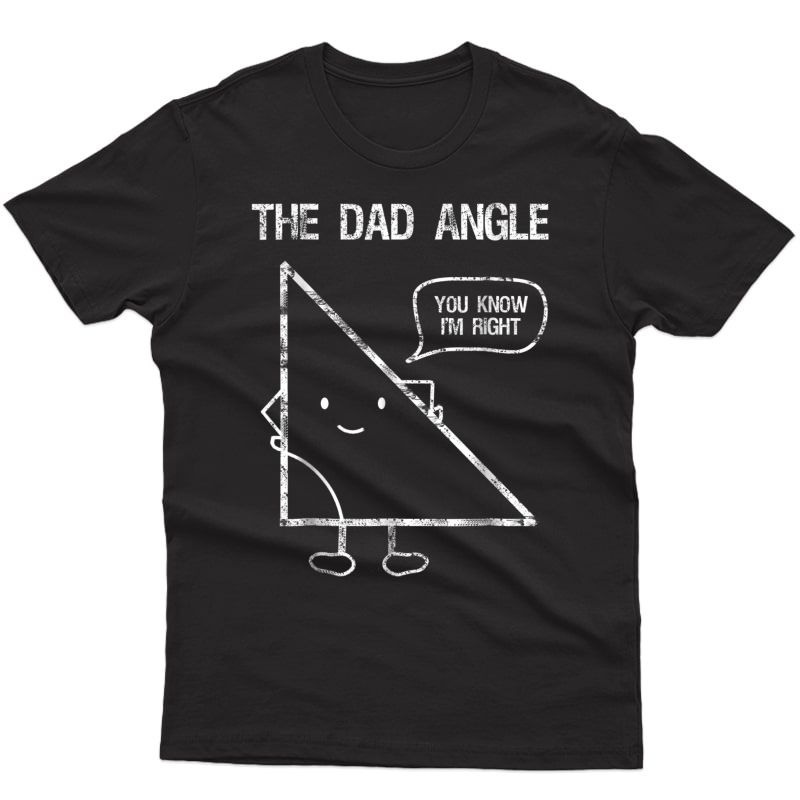 Funny Geometry Shirts For Dads Who Love Math For Christmas!