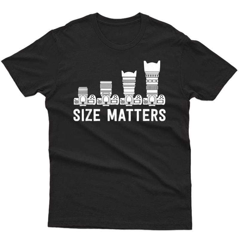 Funny Photography T-shirt - Lens Matters