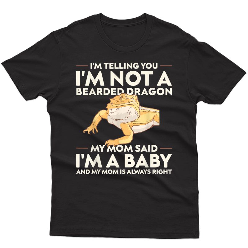 Lizard Bearded Dragon Gift For , And T-shirt