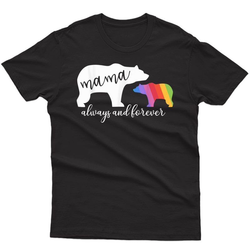 Mama Bear Gay Pride Momma And Mom 2018 Lgbtq T-shirt