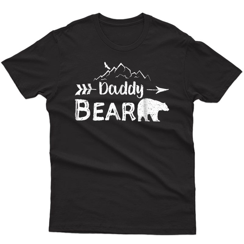 S Daddy Bear Shirt Matching Family Mama Papa Bear Camping Gift