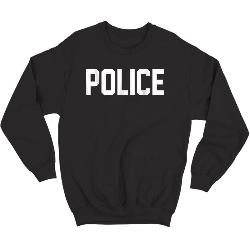 Police Shirt For Police Officer Halloween Costume | Stellanovelty