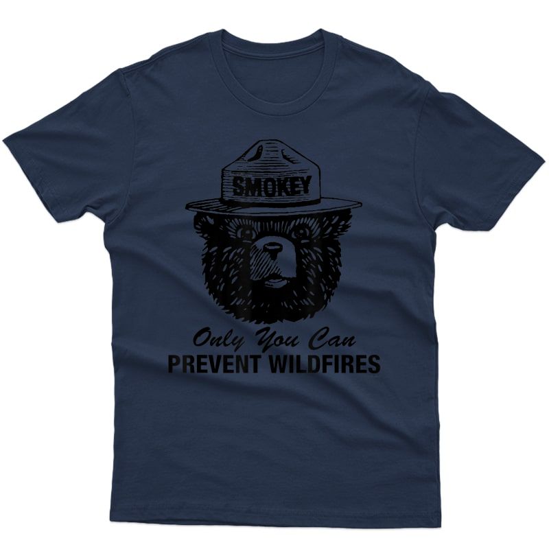 Smokey Bear Only You Can Prevent Wildfires T-shirt