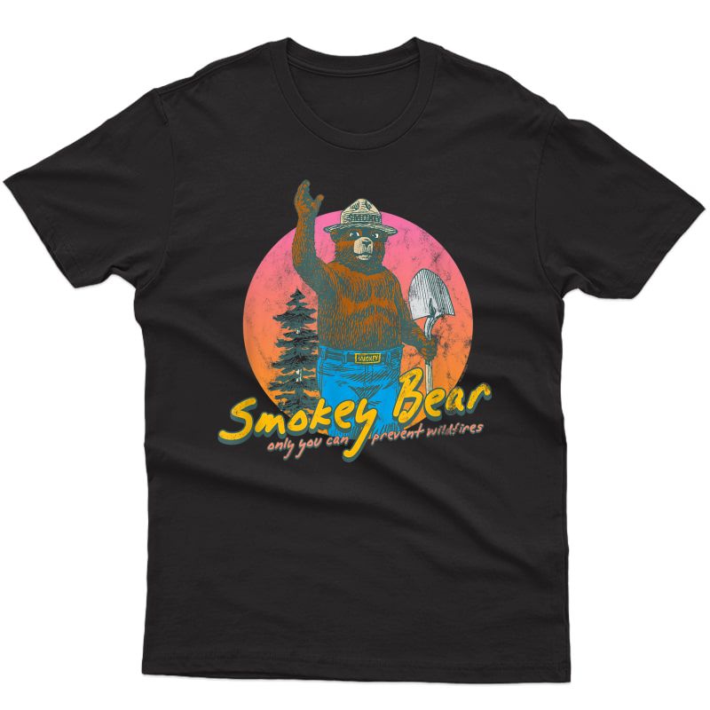 Smokey Bear Retro Smokey Bear T-shirt