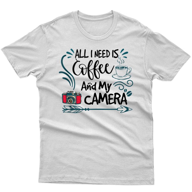  Funny Camera Love Shirt Photographer Coffee Lover Tee Tank Top